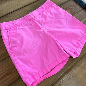 J. Crew Broken-in Pink Chino Shorts